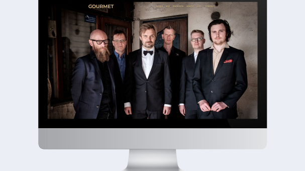Gourmet -verkkosivut