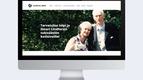 Lindforsin säätiö -verkkosivut