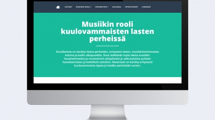 Musiikin rooli -verkkosivusto